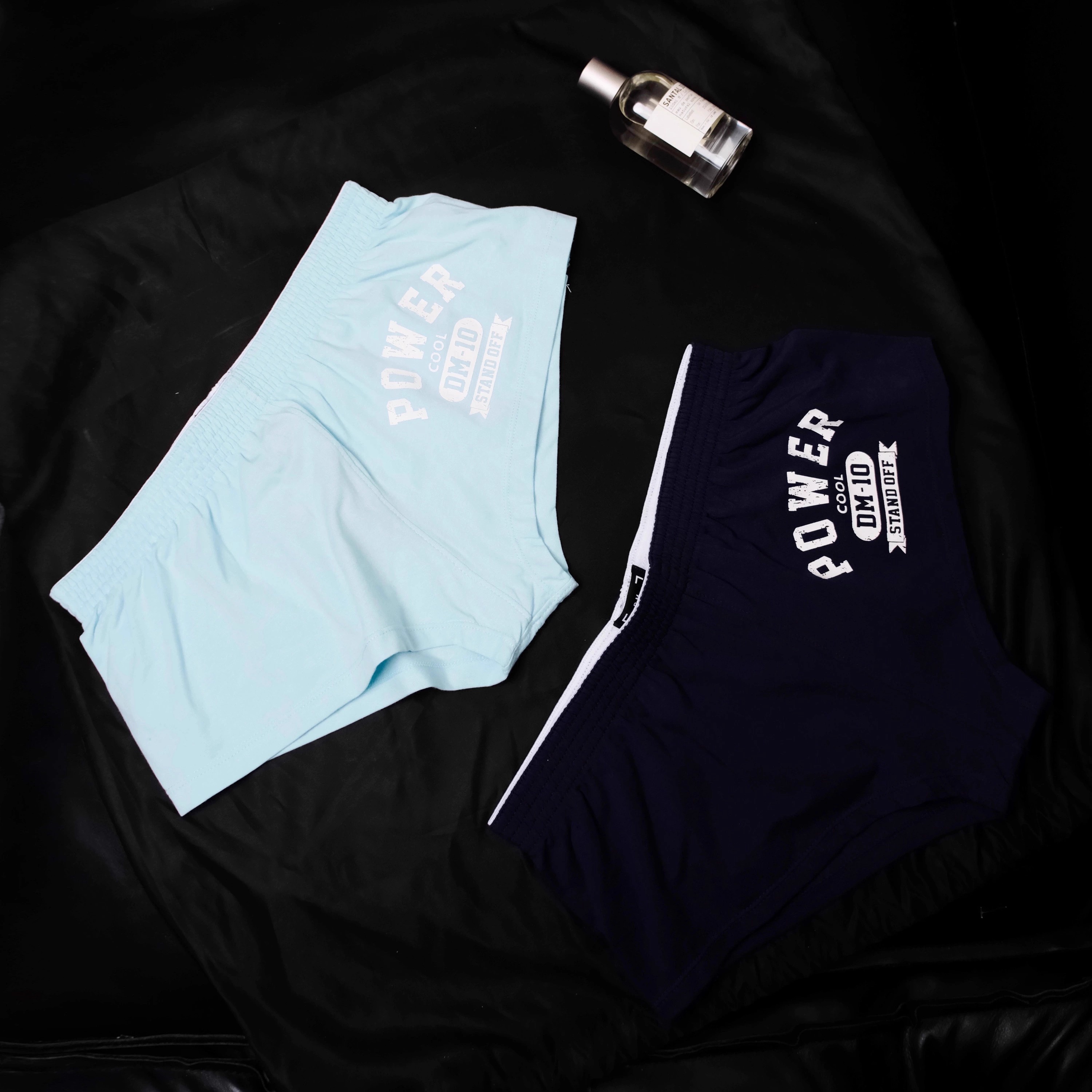 印花字母低腰性感青年四角裤