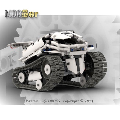 科技遥控坦克赛车乐高