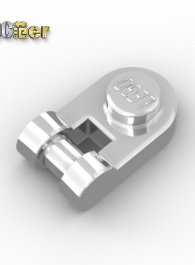 LEGO 乐高配件 26047 铰链板 电镀银 定制