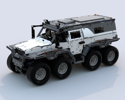 乐高科技 MOC零件包 西伯利亚征服者 ATV 遥控模型 可改色