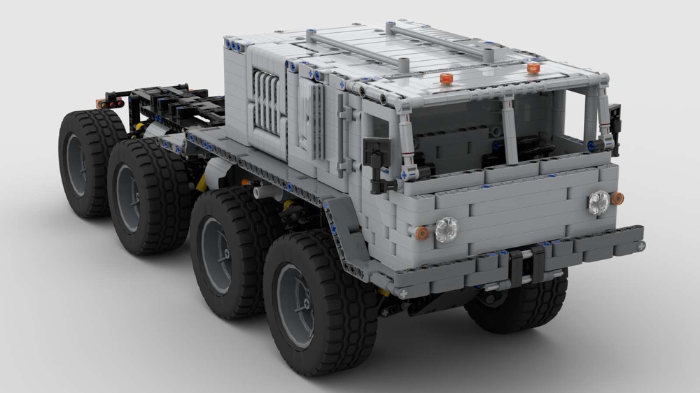 科技卡车遥控模型乐高