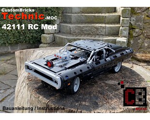 乐高科技 MOC零件包 42111 道奇 Charger RC 遥控改装 极速 现货