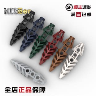 50858 41668 深红 乐高生化配件 多色 黑色 脚 深蓝 Lego 战士