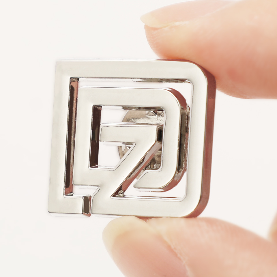 金属胸针定制logo胸章徽章纽扣