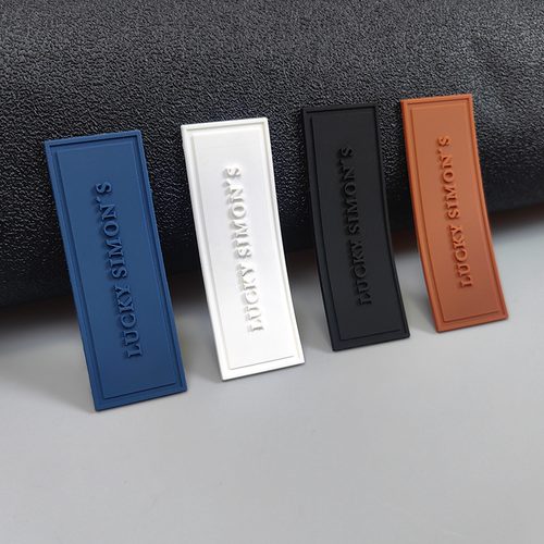 橡胶标徽章凹凸PVC补丁贴