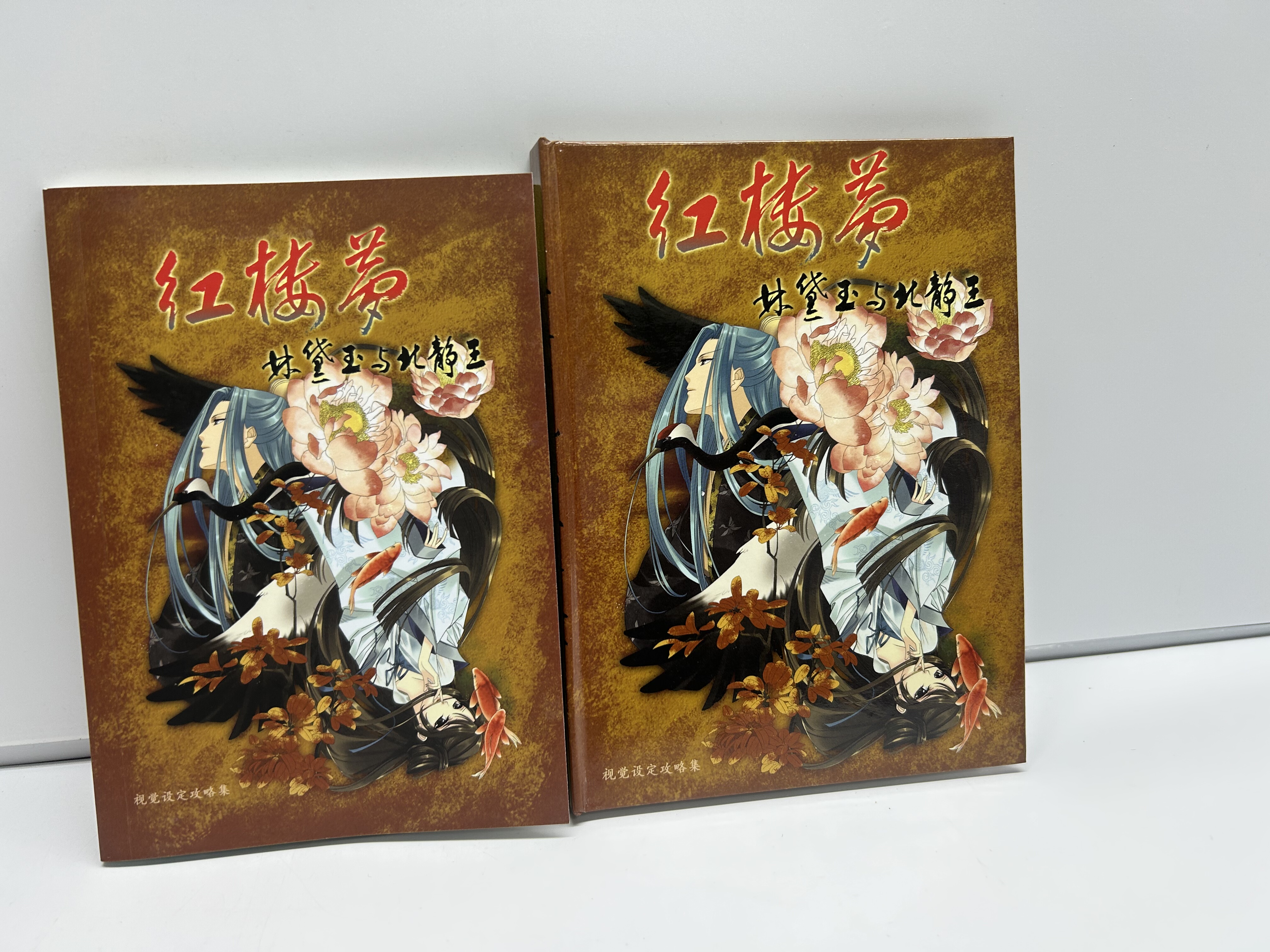 红楼梦 林黛玉与北静王视觉设定攻略+原声音乐CD全彩画册游戏周边