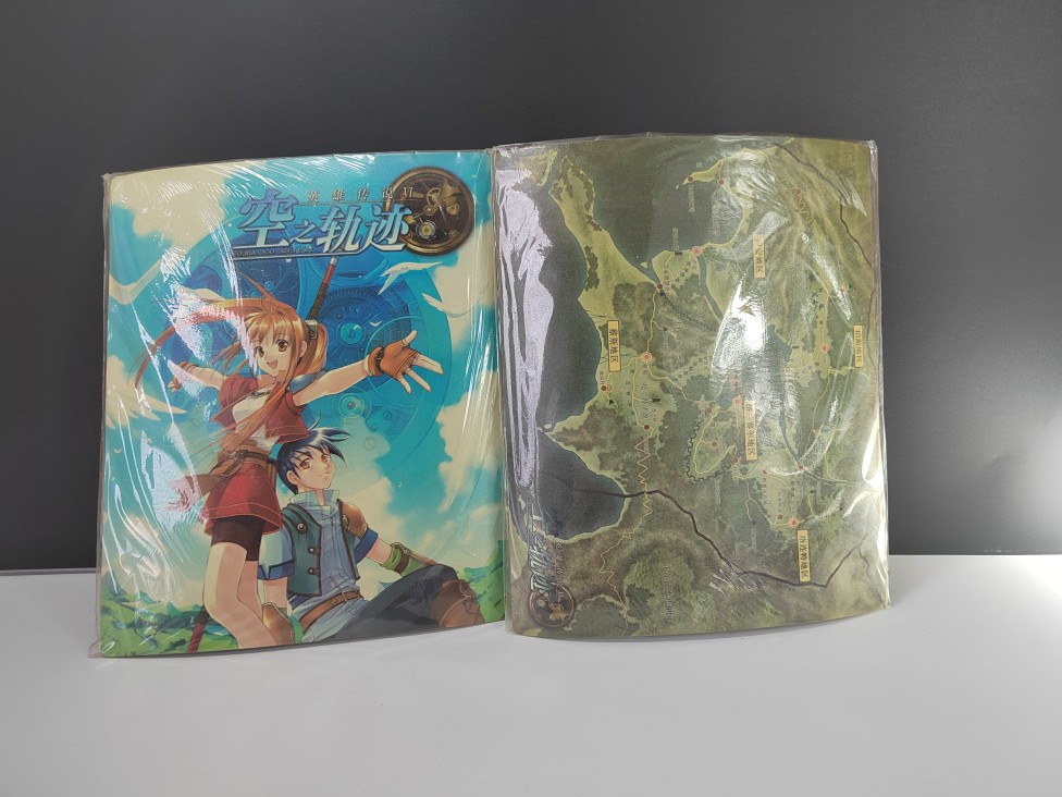 全新 英雄传说6 VI 空之轨迹 游戏鼠标垫 1套2个 实物如图打包出