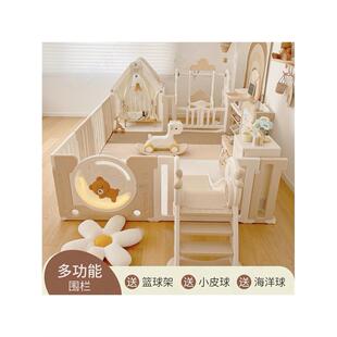 德国童年宝宝游戏围栏地上婴幼儿童爬行爬爬垫防护栏室内客厅家用