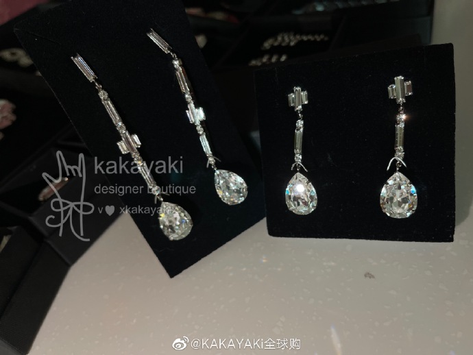 法国设计师品牌水滴耳钉