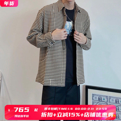 针织口袋设计反光tage衬衫