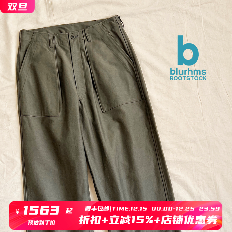 blurhmsROOTSTOCK极简风工装裤