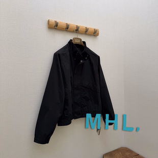 MARGARET HOWELL MHL.授权26AW 立领按扣猎装Ternch Coat风衣夹克