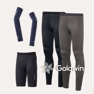 C3fit压缩运动紧身跑步健身服裤 Compression 日本制 Goldwin授权