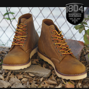 1804品牌头层牛皮靴手工鞋休闲户外工装经典9111情侣款男女码