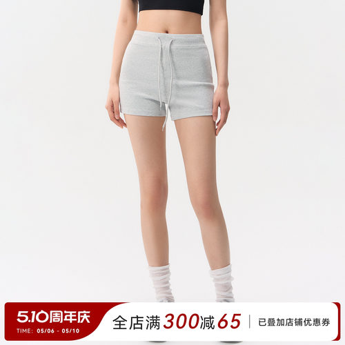 蜜桃女孩运动短裤训练健身三分裤