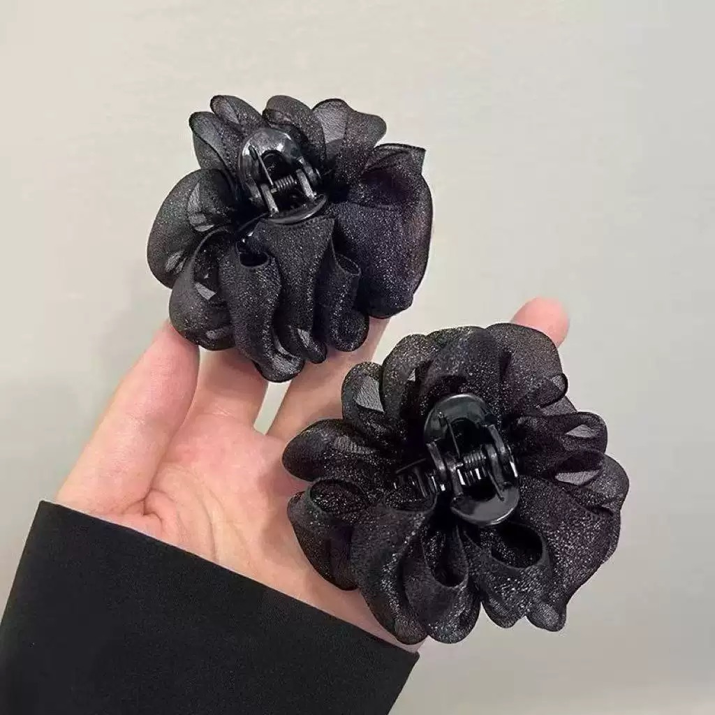 新款云朵泡泡小抓夹半扎发卡刘海发夹女前额边夹侧边公主头鲨鱼夹