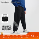 儿童裤 运动裤 子男童加绒长裤 新款 加厚保暖潮 2025冬装 巴拉巴拉童装