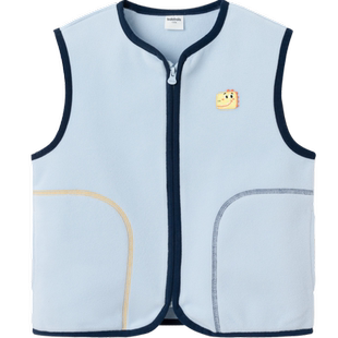 巴拉巴拉儿童马甲宝宝2025秋冬新款男女童双面绒背心加绒保暖外穿