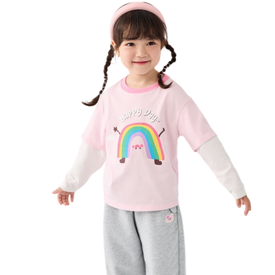 巴拉巴拉男童长袖t恤纯棉打底衫