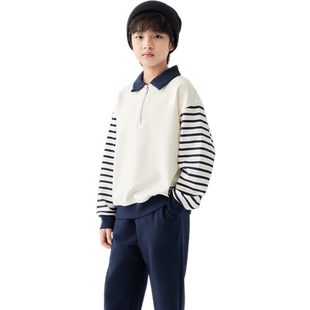 巴拉巴拉童装儿童长袖套装男童两件套女童宝宝衣服2026新款春装潮