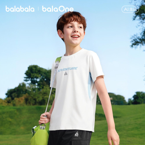 巴拉巴拉balaOne短袖t恤速干防晒