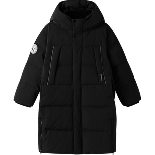 巴拉巴拉儿童羽绒服男童女童宝宝外套童装2025新款长款保暖上衣厚