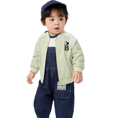 巴拉巴拉童装宝宝外套男童上衣儿童新款秋装2025衣服棒球服时尚潮