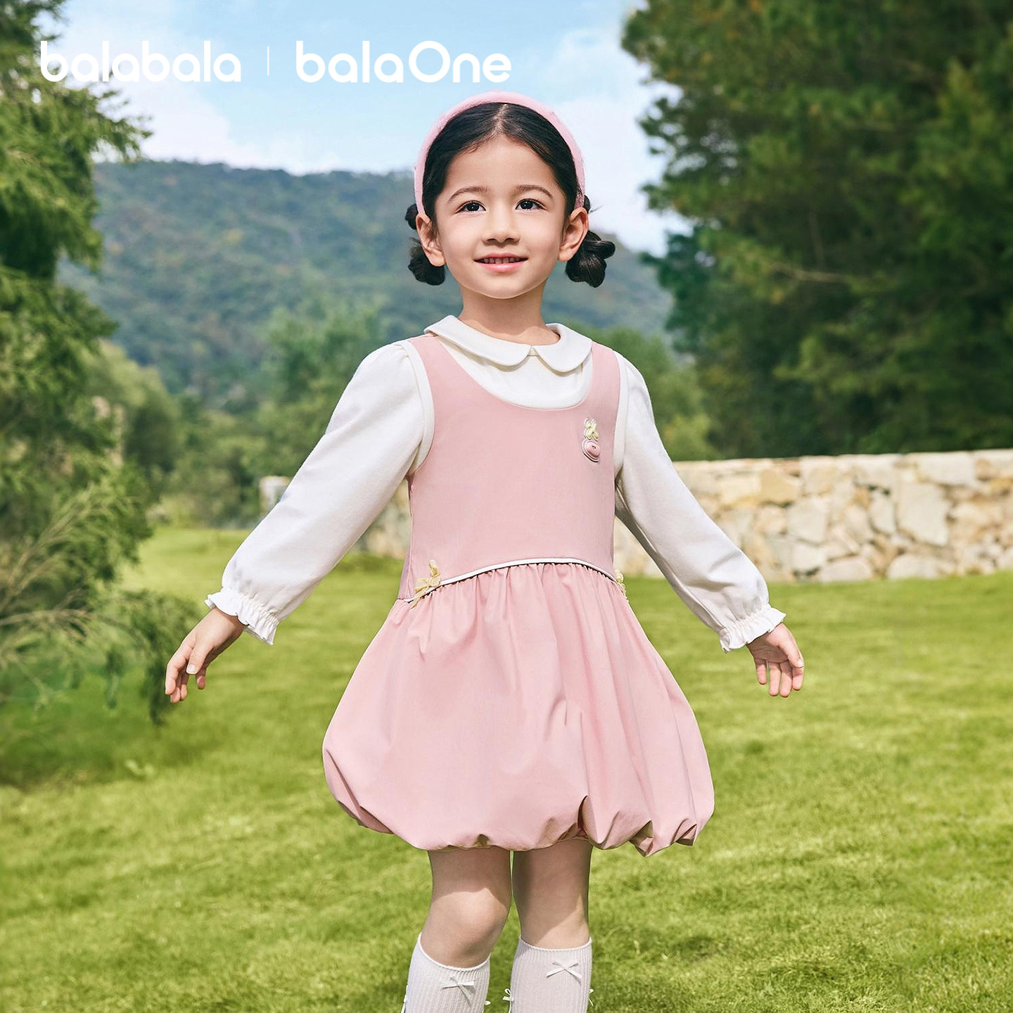 巴拉巴拉balaOne连衣裙女童春装图片
