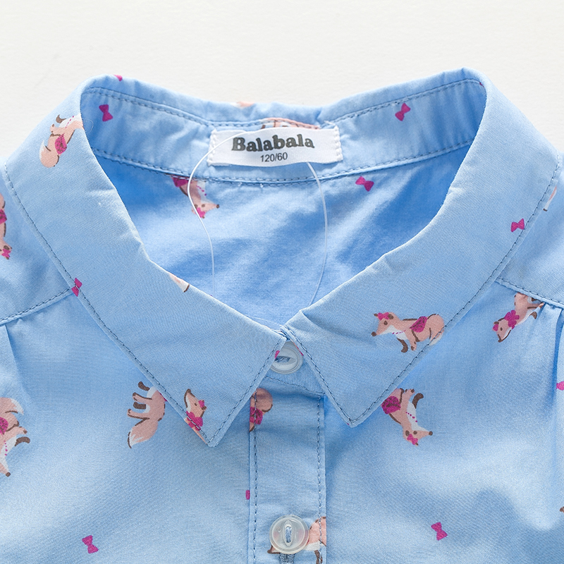 Chemise fille à manche longue - Ref 2088531 Image 4