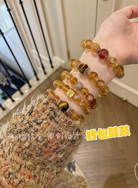 寺庙直发招财聚宝盆手链