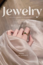 原创｜天然翡翠戒指高品质贵气帝王绿925银镀金指环小众女生饰品