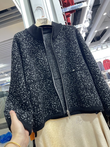 休闲上衣短款花呢外套夹克
