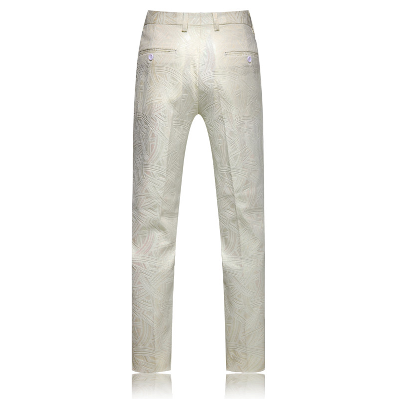 【白底】商务修身西裤直筒休闲正装西服男士裤子U9027-1*P100,男装西裤,星座103C（原1616-1）
