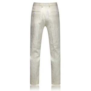 【白底】商务修身西裤直筒休闲正装西服男士裤子U9027-1*P100图片