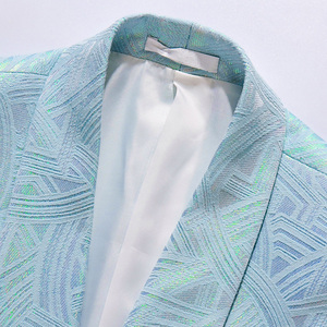 【白底】外贸常年供货大码韩版花西服两件套装男结婚90270-2*P295图片