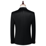 【白底】外贸大码复古韩版休闲结婚礼西服装男两件套90280-1*P245，男装西服套装，星座103C（原1616-1）