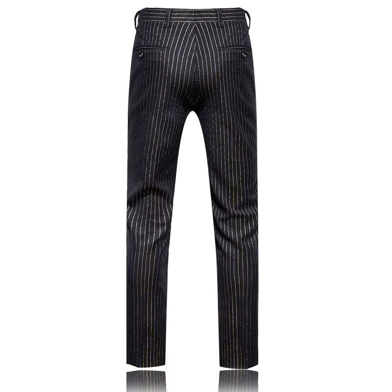 【白底】商务修身休闲西裤直筒正装西服男士裤子U9025*P95,男装西裤,星座103C（原1616-1）