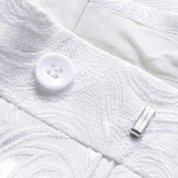 特价外单长期做货修身休闲结婚白色花礼西服男两件套86600*P235，男装西服套装，星座103C（原1616-1）