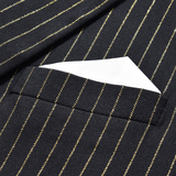 外贸条子修身时尚韩版花西礼服两件套男结婚外套90250*P285，男装西服套装，星座103C（原1616-1）