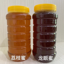 惠州刘氏纯正农家荔枝蜜龙眼蜜味香浓度高纯正无添加包真中蜂蜜