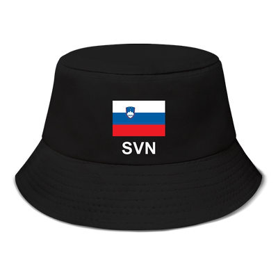 斯洛文尼亚Slovenia国家帽子渔夫帽男女生帽防晒帽遮阳帽设 无界