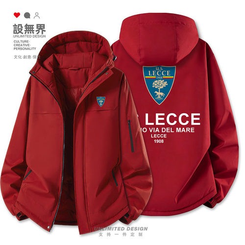 莱切Lecce意甲加厚棉服棉服外套
