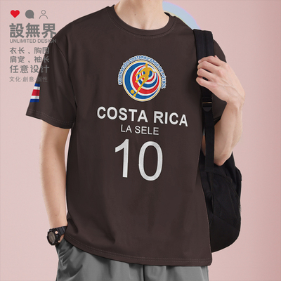 哥斯达黎加CostaRica国短袖T恤