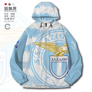 经典复古拉齐奥lazio足球队意甲训练服夹克棉服男女冬0017设 无界