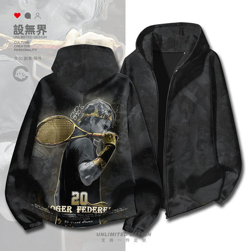 网球天王费德勒20大满贯退役开衫