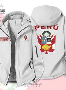 秘鲁Peru加厚棉服男女潮印花保暖连帽防寒个性棉袄外套冬设 无界