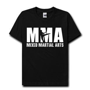 搏击UFC综合格斗MMA健身运动纯棉短袖T恤男女装休闲上衣夏设 无界