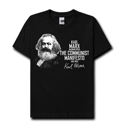 卡尔马克思KarlMx主义短袖T恤