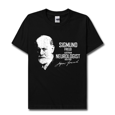 心理学家西格蒙德弗洛伊短袖T恤