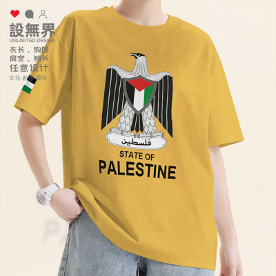 巴勒斯坦Palestine国家标短袖T恤